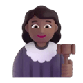 Woman Judge Emoji Microsoft-teams