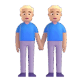 Men Holding Hands Emoji Microsoft-teams