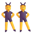People With Bunny Ears Emoji Microsoft-teams