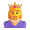 Princess Emoji Microsoft-teams