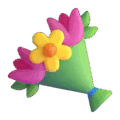 Bouquet Emoji Microsoft-teams