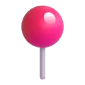 Round Pushpin Emoji Microsoft-teams
