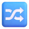Shuffle Tracks Button Emoji Microsoft-teams