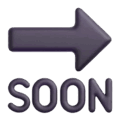 Soon Arrow Emoji Microsoft-teams