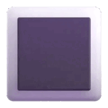 White Square Button Emoji Microsoft-teams