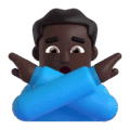 Man Gesturing No Emoji Microsoft-teams