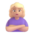 Woman Pouting Emoji Microsoft-teams