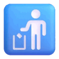 Litter In Bin Sign Emoji Microsoft-teams