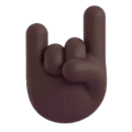 Sign Of The Horns Emoji Microsoft-teams