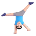 Man Cartwheeling Emoji Microsoft-teams
