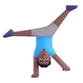 Man Cartwheeling Emoji Microsoft-teams