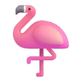 Flamingo Emoji Microsoft-teams