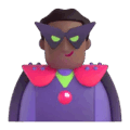 Man Supervillain Emoji Microsoft-teams