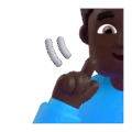Deaf Man Emoji Microsoft-teams
