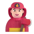 Firefighter Emoji Microsoft-teams