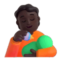 Person Feeding Baby Emoji Microsoft-teams