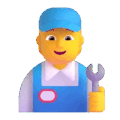 Mechanic Emoji Microsoft-teams