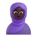 Person With Headscarf Emoji Microsoft-teams