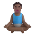 Man In Lotus Position Emoji Microsoft-teams