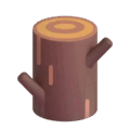 Wood Emoji Microsoft-teams