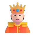 Person With Crown Emoji Microsoft-teams