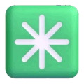 Eight Spoked Asterisk Emoji Microsoft-teams