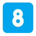 Keycap Digit Eight Emoji Windows