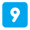 Keycap Digit Nine Emoji Windows