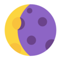 Waning Crescent Moon Emoji Windows