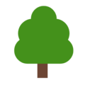 Deciduous Tree Emoji Windows