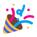 Party Popper Emoji Windows