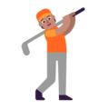 Person Golfing Emoji Windows