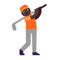 Person Golfing Emoji Windows