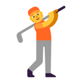 Person Golfing Emoji Windows