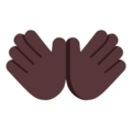 Open Hands Emoji Windows