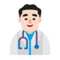 Man Health Worker Emoji Windows