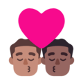 Kiss Man Man Emoji Windows