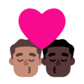 Kiss Man Man Emoji Windows