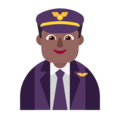 Man Pilot Emoji Windows