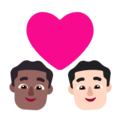 Couple With Heart Man Man Emoji Windows