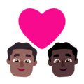 Couple With Heart Man Man Emoji Windows