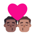 Kiss Man Man Emoji Windows