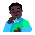 Man Feeding Baby Emoji Windows