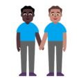 Men Holding Hands Emoji Windows