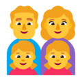 Family Man Woman Girl Girl Emoji Windows