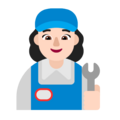 Woman Mechanic Emoji Windows