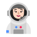 Woman Astronaut Emoji Windows