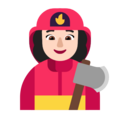 Woman Firefighter Emoji Windows