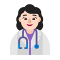 Woman Health Worker Emoji Windows