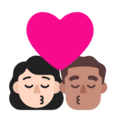 Kiss Woman Man Emoji Windows